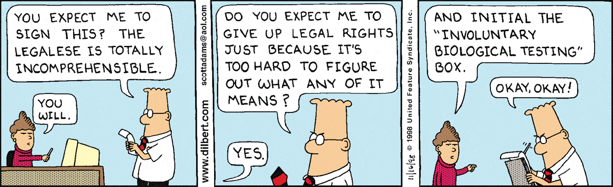 Dilbert Cartoon